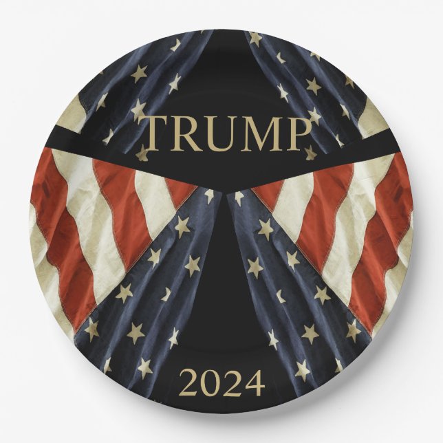 TRUMP PAPER PLATE (Front)