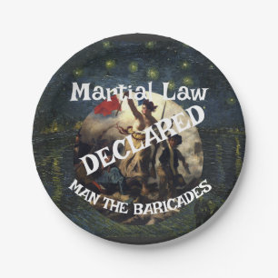 Trump Party Product Own Your Image Custom 2026 1 Paper Plate