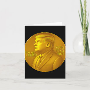 Trump Peace Prize Card