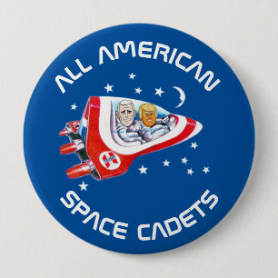 Trump & Pence 10 Cm Round Badge