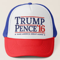 Trump Pence 2016 Election Campaign Logo Hat