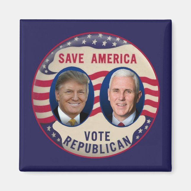 TRUMP PENCE 2016 MAGNET (Front)