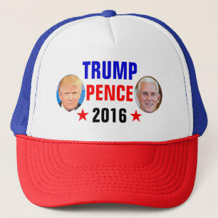 TRUMP PENCE 2016 TRUCKER HAT