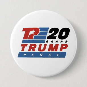 Trump Pence 2020 7.5 Cm Round Badge