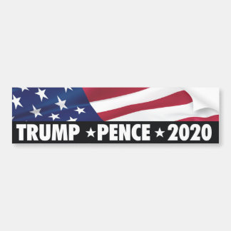 Trump Pence 2020 Bumper Sticker