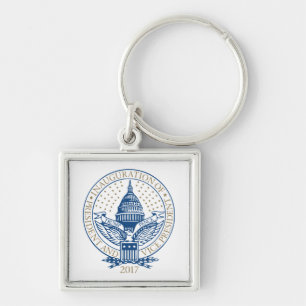 Trump Pence President Inaugural Logo Inauguration Key Ring