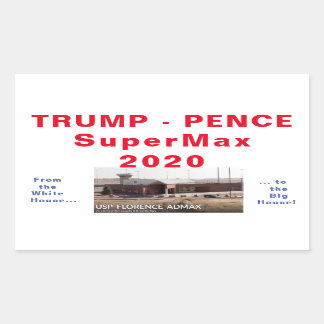 Trump Pence SuperMax 2020 sticker