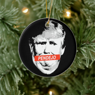 Trump: Pendejo Ceramic Ornament