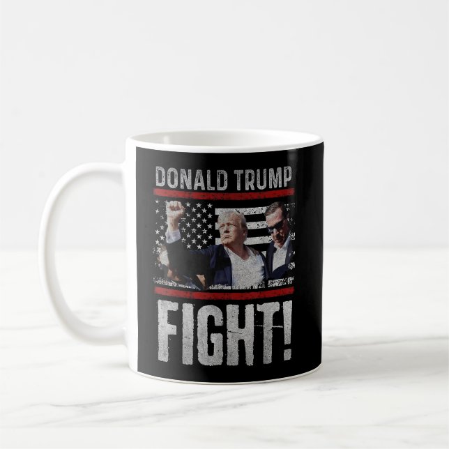 Trump Pennsylvania Trump 2024 Fight! Coffee Mug (Left)