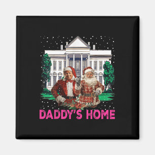 Trump Pink 2024 Take America Back Daddy's Home Chr Magnet