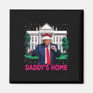 Trump Pink 2024 Take America Ck Daddy's Home Chris Magnet