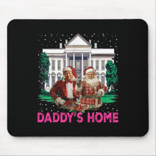 Trump Pink 2024 Take America Ck Daddy's Home Chris Mouse Pad