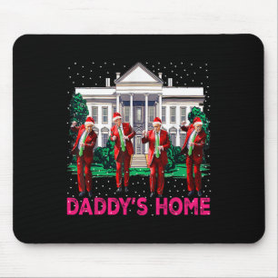 Trump Pink 2024 Take America Ck Daddy's Home Chris Mouse Pad