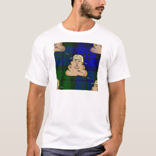 trump plaid poop T-Shirt