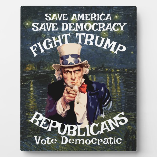 Trump Plaque (Front)