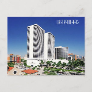 Trump Plaza, West Palm Beach, Florida Postcard