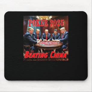 Trump Poker 2025 Mouse Pad