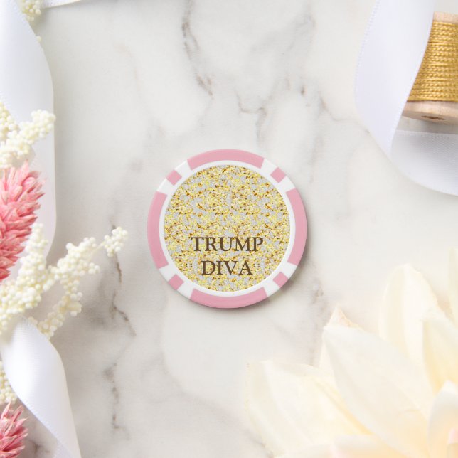 TRUMP POKER CHIPS (Wedding)