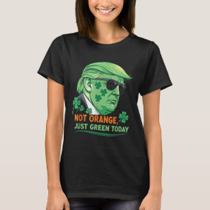 Trump Political Humour – Green Is The New Orange T-Shirt