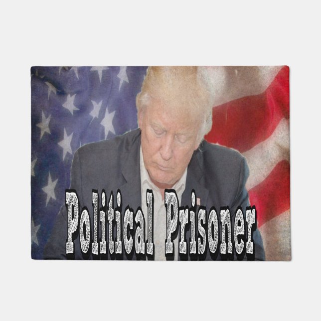 Trump Political Prisoner Doormat (Front)