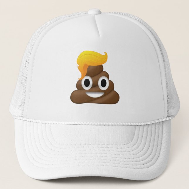 Trump Poop Head Hat (Front)