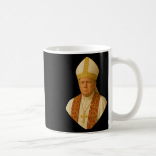 Trump Pope Graphic – Funny Political Design Coffee Mug