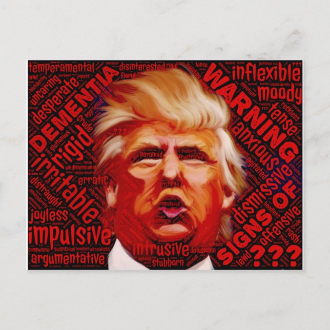 Trump postal postcard (Front)