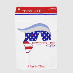 TRUMP POTUS47 Golf Towel