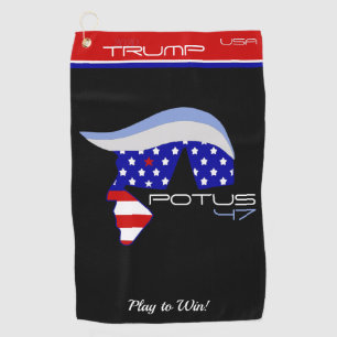 TRUMP POTUS47 Golf Towel