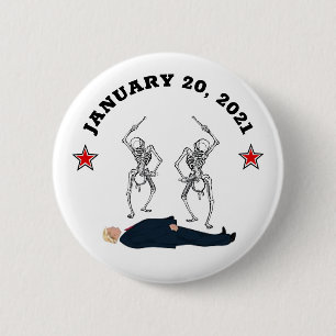 Trump Presidency: Jan. 20, 2017 -- Jan. 20, 2021 6 Cm Round Badge