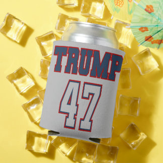 Trump President 47 Can Cooler
