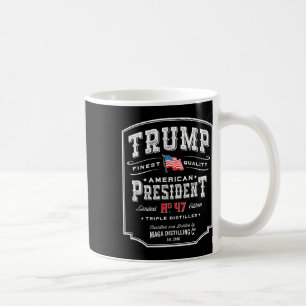 Trump President N 47 Vintage Whiskey Usa  Coffee Mug