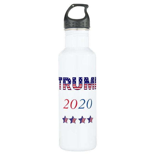 Trump Presidential 2020 710 Ml Water Bottle (Front)