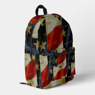 TRUMP PRINTED BACKPACK