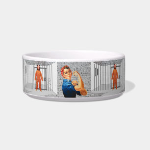 Trump Prisoner Pet Bowl