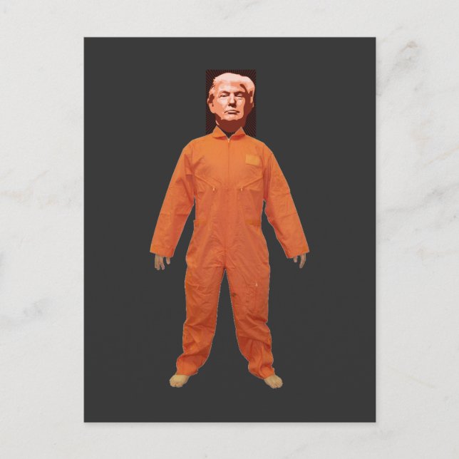 Trump Prisoner Postcard (Front)