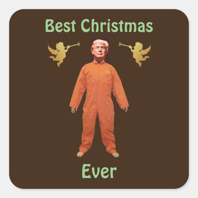 Trump Prisoner Sticker (Front)