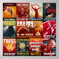 Trump Propaganda Poster, 11-in-1