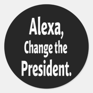 Trump Protest Anti Political _1 Classic Round Sticker