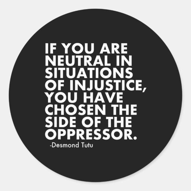 Trump Protest  Classic Round Sticker (Front)