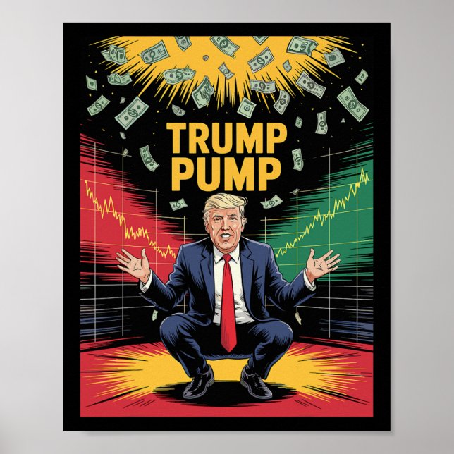 Trump Pump Money 1  Poster (Front)
