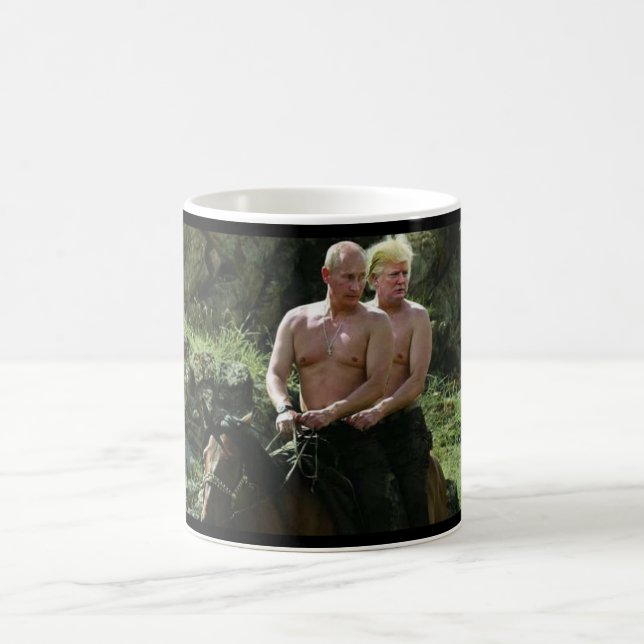 TRUMP PUTIN 2016 COFFEE MUG (Center)