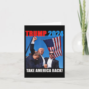 Trump Rally, Pray For President Trump, God Bless T Card
