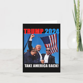 Trump Rally, Pray For President Trump, God Bless T Card