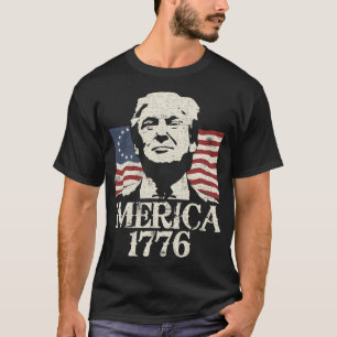 Trump Re-Election 2020 Merica Betsy Ross 1776 T-Shirt