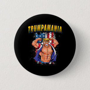 Trump Republican Convention Wrestling Meme Trumpam 6 Cm Round Badge