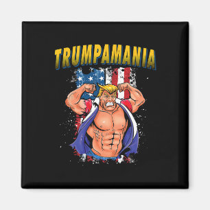 Trump Republican Convention Wrestling Meme Trumpam Magnet