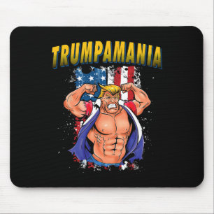 Trump Republican Convention Wrestling Meme Trumpam Mouse Pad