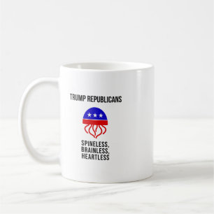 Trump Republican Jellyfish – Spineless Political S Coffee Mug
