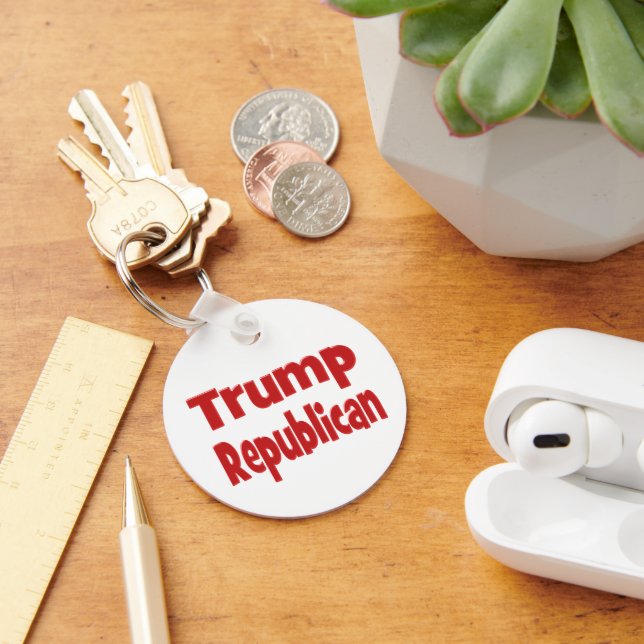 Trump Republican  Key Ring (Desk)